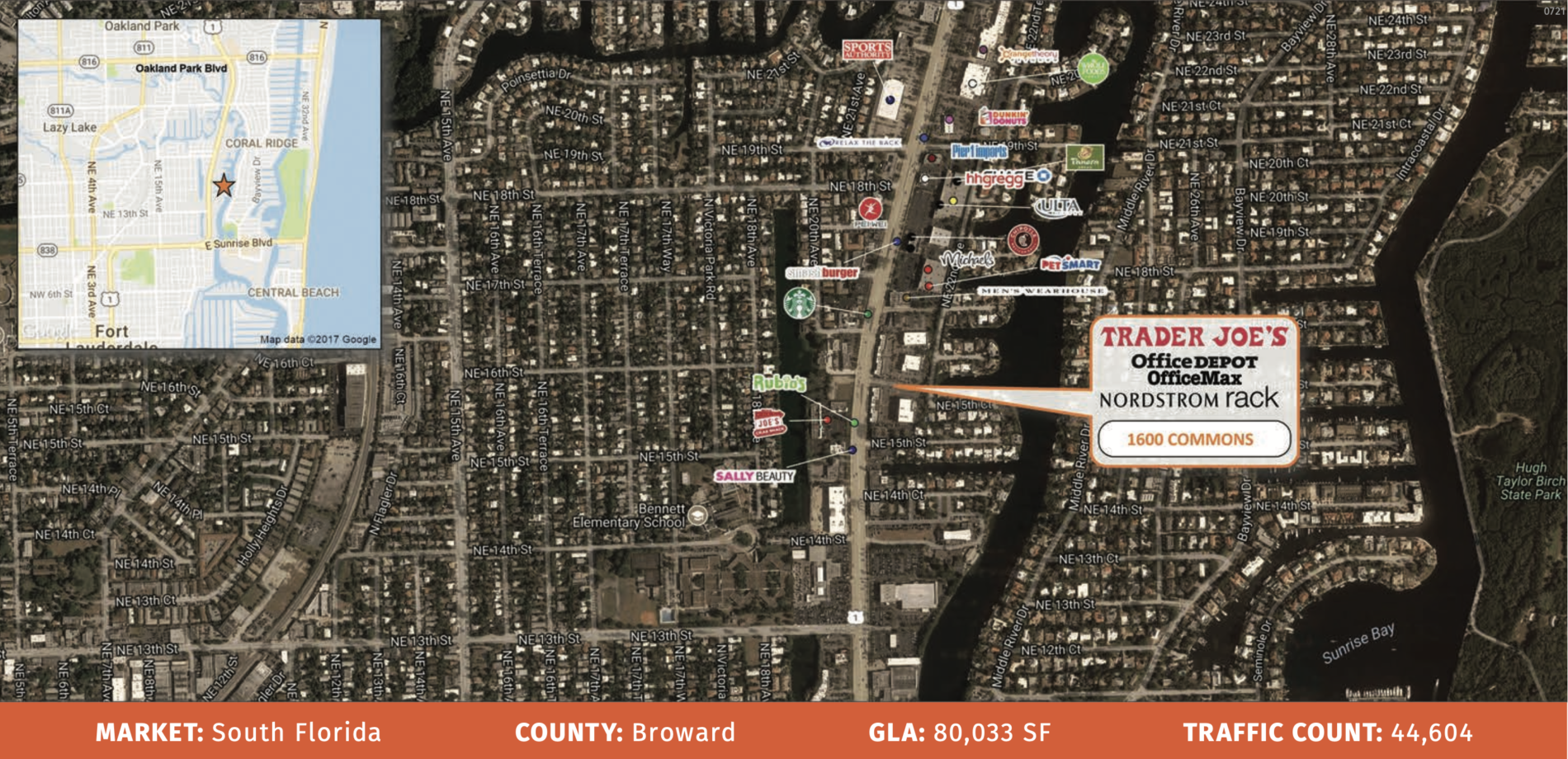 1600 Commons Area Map