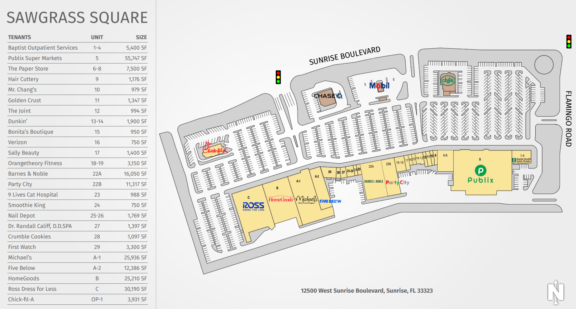 Sawgrass Mills, Sawgrass Mills Mall Map