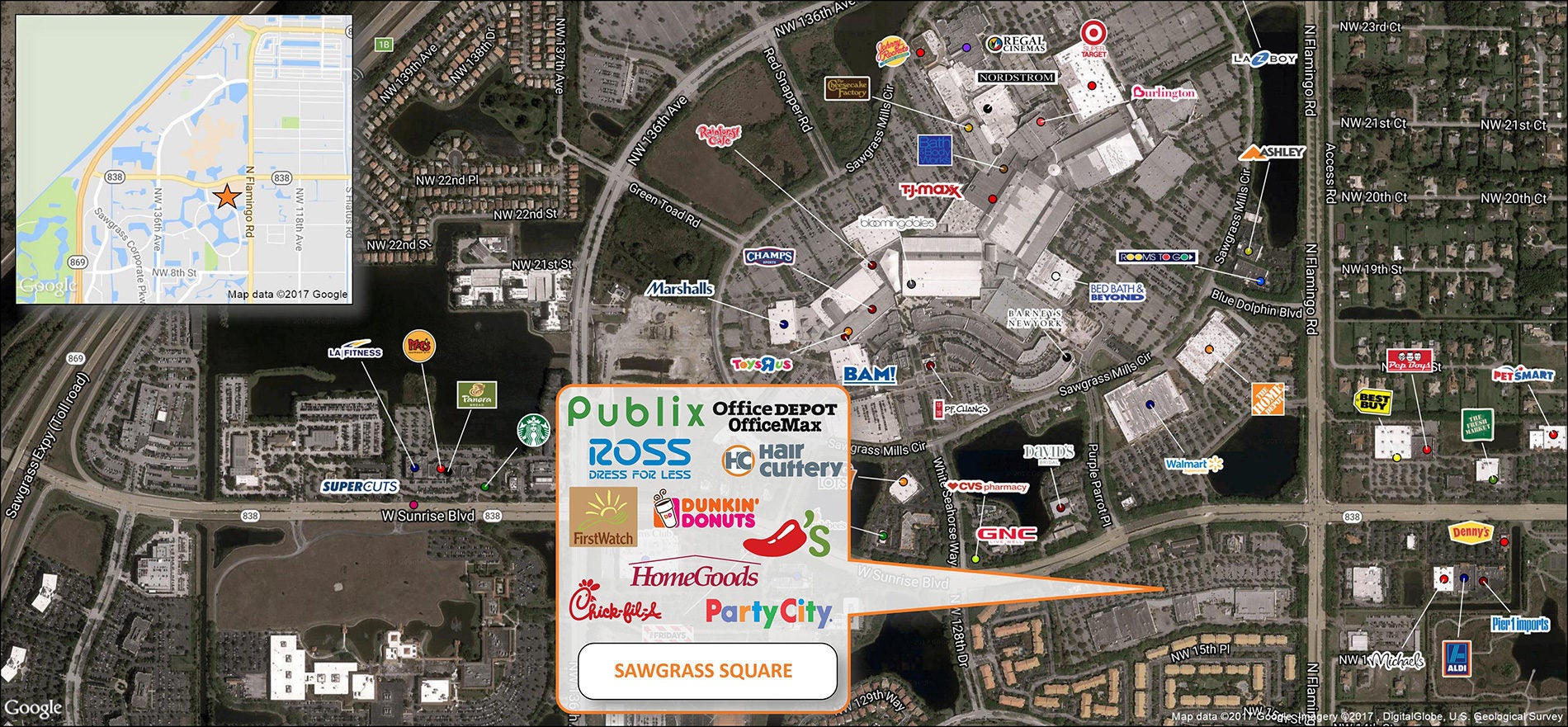 Sawgrass Square Southeast Centers
