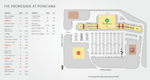 The Promenade at Poinciana site plan